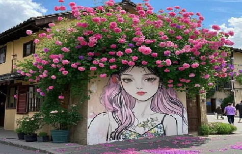 通江怎么设计网红打卡墙绘