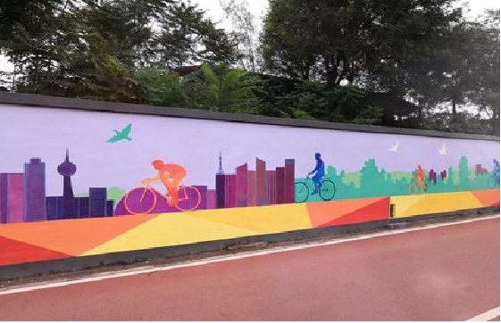 通江墙体彩绘-围墙