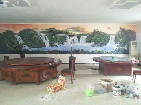 通江墙绘-写实风景