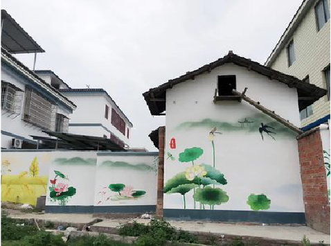 通江室外墙绘-从选材到保养。