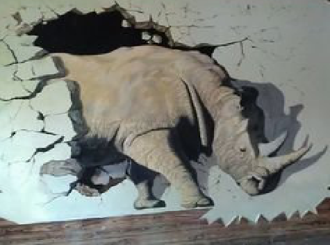 通江在墙绘中，如何绘制3D效果？