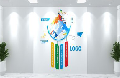 通江公司企业形象墙的工艺材料有哪些？