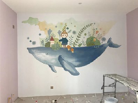 通江手绘墙的特点及优势。